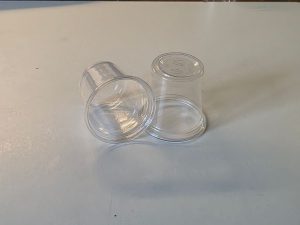 Egelapplikator Kunststoff transparent 3 cl