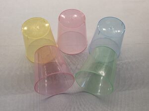 Egelapplikator Kunststoff verschiedene Farben / transparent